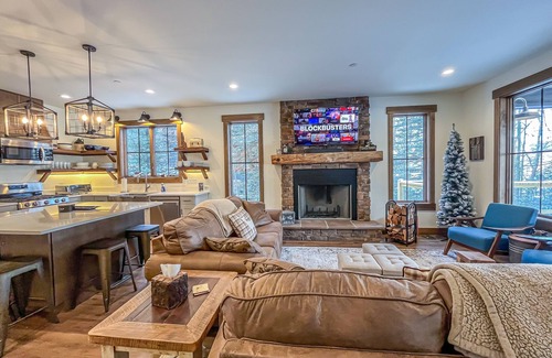Swanton Casa | New Construction Lakefront Home with Private Dock, Fire Pit, Hot Tub