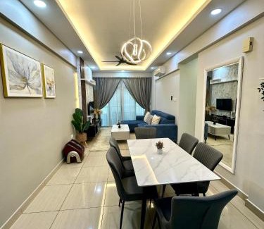 Tebrau Apartamento | New! Cozy Cottage 3BR Suite - Austin Height 10pax