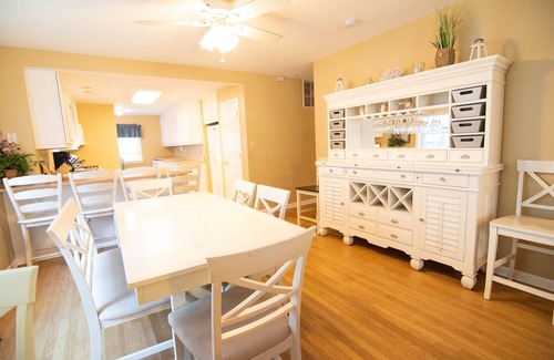 Ocean City Casa | New Downtown Large Beach House - Pasos a la playa y al paseo marítimo - 3 cocinas