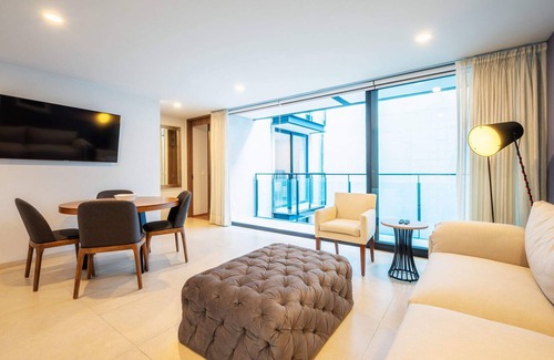 Coyoacan Condominio | NEW Equipped Condo w/GYM & Roof
