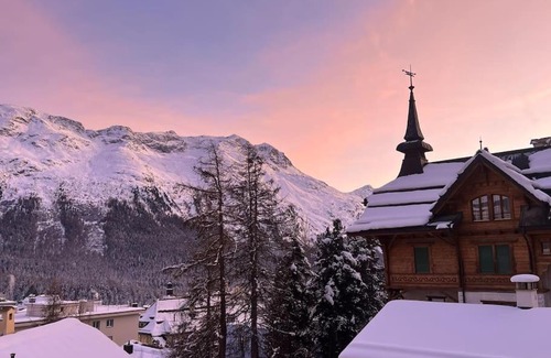 St. Moritz Apartamento | New! Exclusive Apartment 3min to Chantarella Bahn