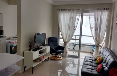 Lagoa Pequena Apartamento | Apartamento nuevo, 2 habitaciones, amueblado con piscina en la playa del Nuevo Campeche / Floripa