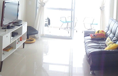 Lagoa Pequena Apartamento | Apartamento nuevo, 2 habitaciones, amueblado con piscina en la playa del Nuevo Campeche / Floripa