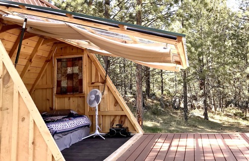 Custer Cabina | NEW! Glamping A-Frames, Stargazer 2 at Dakota Dream