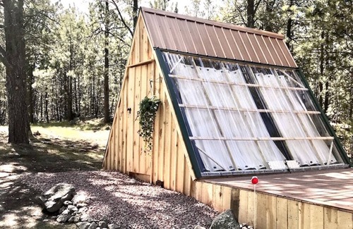 Custer Cabina | NEW! Glamping A-Frames, Stargazer 3 at Dakota Dream