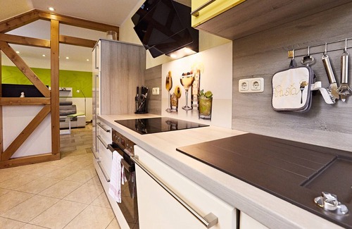 Sangerhausen Apartamento | Nuevo! Haus am See - Apartamento Seeperle - excl. Equipo, 60m² Seeterrasse