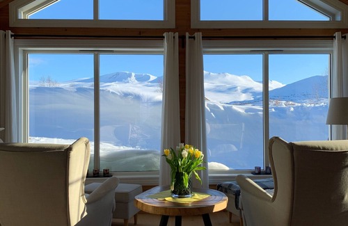Videseter Cabina | ¡Nuevo lodge de montaña de alta calidad en la cima de Noruega!