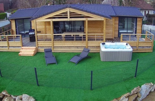 La Chapelle-Taillefert Cabaña | Nuevo L 'Ecrin du Breuil - Chalet Le Rocher