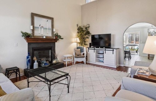 Clearwater Casa | NEW LISTING 2023! Charming and pretty vacation home in a quiet residential community features 3 bedrooms plus a loft with 2 full and 1 half baths that is just perfect for a family beach getaway!