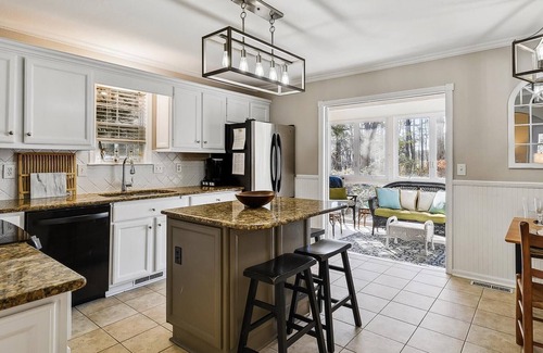 Clearwater Casa | NEW LISTING 2023! Charming and pretty vacation home in a quiet residential community features 3 bedrooms plus a loft with 2 full and 1 half baths that is just perfect for a family beach getaway!