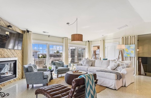 South Bethany Casa | NEW LISTING 2024! Exceptional custom vacation home located just steps from the beach front in beautiful family friendly South Bethany!