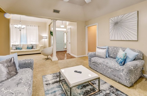 Brunswick Casa | New listing! Dog-friendly home w/ bar, yard, & community clubhouse access