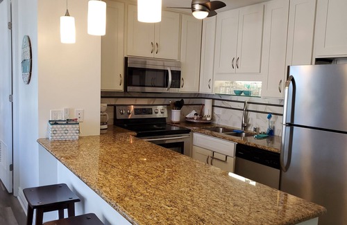 Waikiki Condominio | NEW LISTING! Waikiki Ocean View One Bdrm Condo. AC, Parking, Pet. Close to Beach