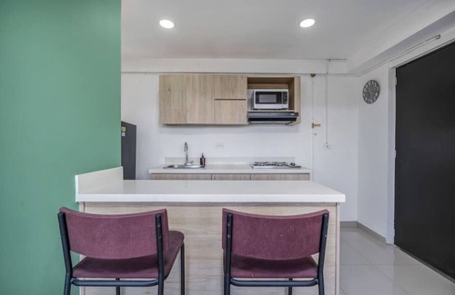 El Tesoro Apartamento | New loft close to parque lleras with city View