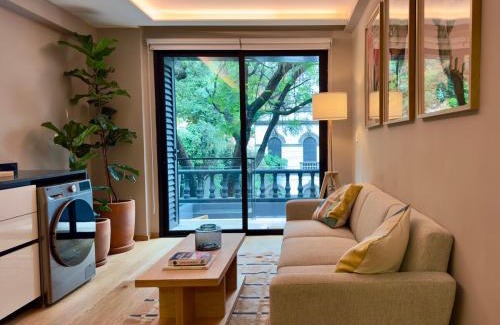 Colonia Roma Apartamento | NEW LOFT with private patio at Roma Norte