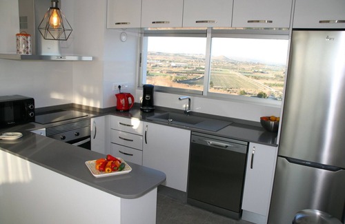 Guardamar del Segura Apartamento | Ático nuevo de lujo (5 p.) Vista al mar y piscina, 2 dormitorios y 2 baños