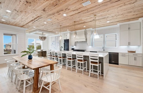 Dune Allen Beach Casa | New Luxury 30A Retreat! - 11BR/13BA -Private Pool, Rooftop Lounge, Golf Cart Inc