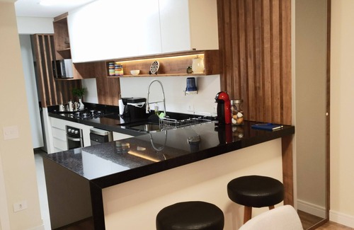 Vila Izabel Apartamento | New luxury flat, 2 bedrooms, office, 92sqm, 2 bwc, free parking, barbecue place