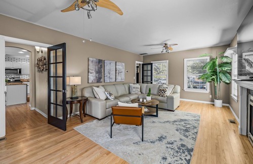 Old Farm District Casa | New! Luxury Home ~ Salt Water Hot Tub ~ Dog Friendly ~ Fire Pit