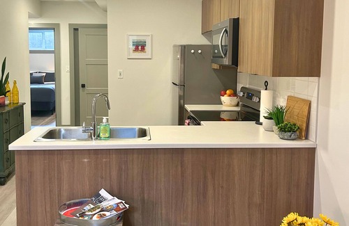 Jasper Apartamento | New modern 1 bedroom suite with kitchen and laundry