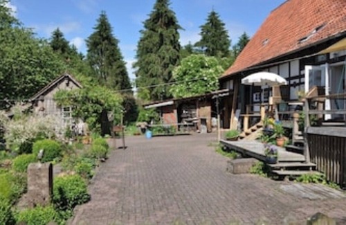 Polle Apartamento | New, modern and original apartment for 2-7 people. in the forest house with sun terrace