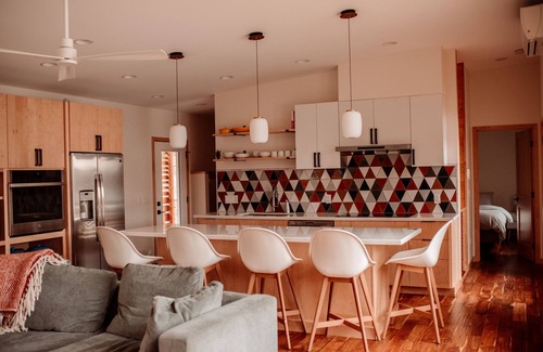 Balsam Lake Casa | New Modern Lake House at Balsam Lake