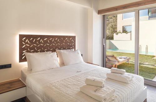 Mariou Villa | New Modern Villa Domus Myrtia with private pool & BBQ, 4km from nearest beach