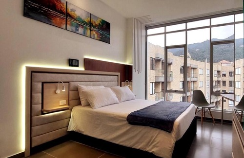 Usaquen Apartamento | New modern & warm suite overlooking the mountains