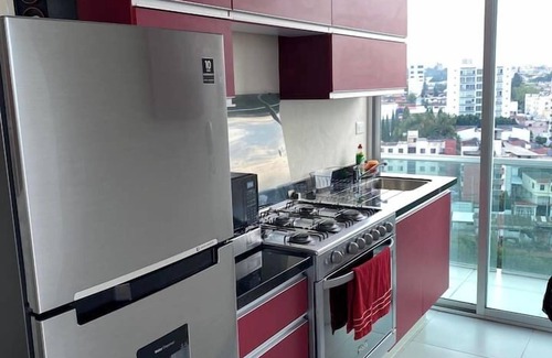 Angelopolis Apartamento | NUEVO Penthouse para 8 en la Estrella de Puebla