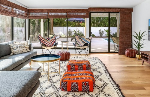 Sunrise Vista Chino Casa | NEW: Palm Springs Oasis w. Saltw. Pool, Spa, Views, Close to Downtown, Sleeps 8