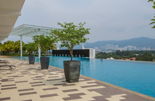 Bayan Lepas Apartamento | NUEVO Penang 2R2B casa de vacaciones con vista al mar @ 槟城 悠闲 海景 度假 屋