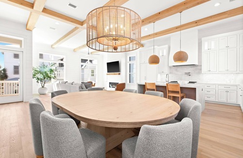 Inlet Beach Casa | NEW Pet Friendly Home with Gulf Views, Bikes, Elevator, and More. Must See!