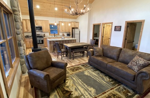 Almont Cabina | New! Premier 3 bedroom cabin in Taylor Park. Base of the Collegiate Mountains.