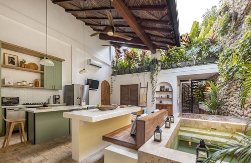 Cartagena Walled City Villa | Casa NUEVA en ciudad vieja, 3 camas queen/ 3 baños