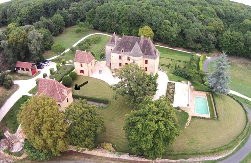 Carlux Casa | Nuevo Proche Sarlat - Hermosa casa de piedra en el parque señorial del siglo XV con piscina