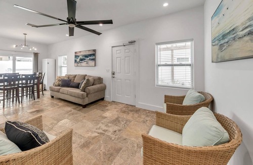 Frangista Beach Casa | New Remodel! Close to Private Beach! Great Charismas Savings!
