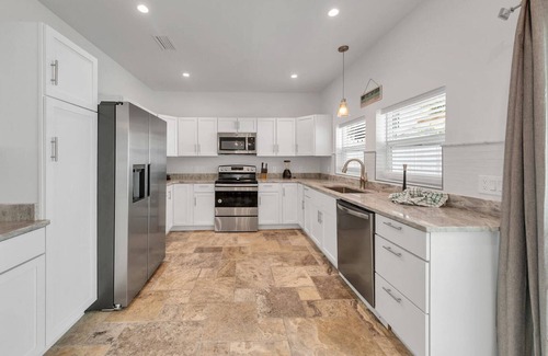 Frangista Beach Casa | New Remodel! Close to Private Beach! Great Charismas Savings!