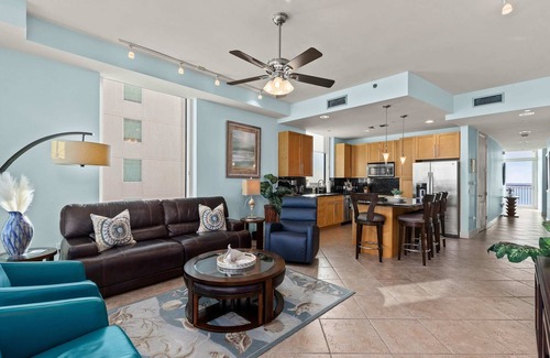 South Padre Island Condominio | NEW! Sapphire Beach - Breathtaking 26th Floor * Views