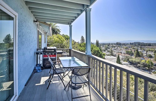 Hayward Casa | NEW! Serene Home w/ Fireplace, Grill, Bay Views!