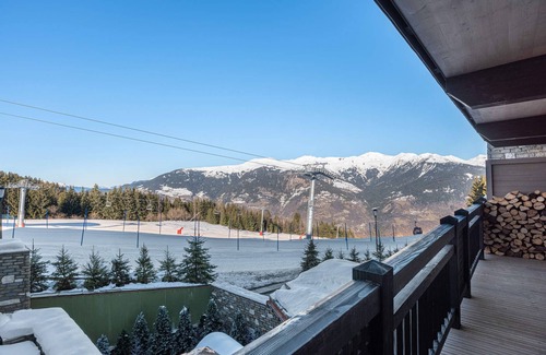 Courchevel Apartamento | Apartamento nuevo a pie de pistas con acceso a piscina y SPA