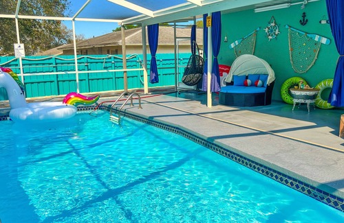 Lakeland Casa | NEW! Southeastern University Private Oasis w/ heated pool