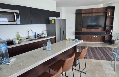 Bucerias Condominio | New spacious 2-bedroom 3 bath condo in Playa Bucerías with Ocean Pool gym, WiFi