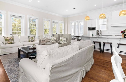 Inlet Beach Casa | NEW Spacious Home with Bikes, Private Beach Access and Community Pool