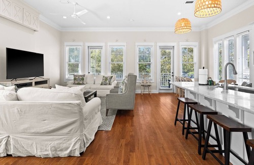Inlet Beach Casa | NEW Spacious Home with Bikes, Private Beach Access and Community Pool