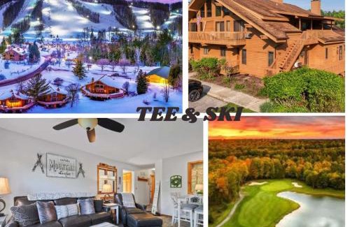 Mancelona Casa | New Tee & Ski Getaway Schuss Golf Ski Villa