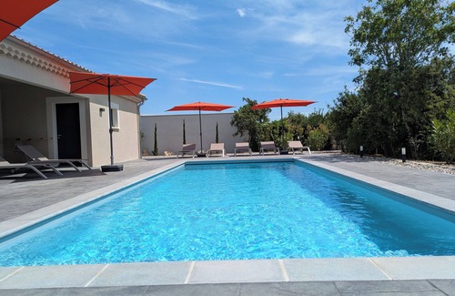 Joyeuse Villa | Villa Neuve**** with private pool in South Ardèche