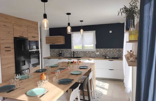 La Richardais Villa | New Villa Sea and Mountain View in Calenzana, near Calvi