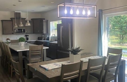 New Lisbon Casa | Newer Home Near Castle Rock Lake in New Lisbon, WI