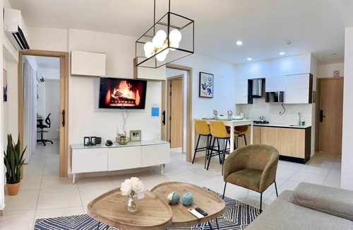 Viejo Arroyo Hondo Apartamento | Newly 1 bedroom apartment by Galeria 360/1 bdr, gym and roof top pool