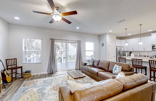 Mayport Casa | Newly-built 2-story home near the ocean with patio, washer/dryer, streaming
